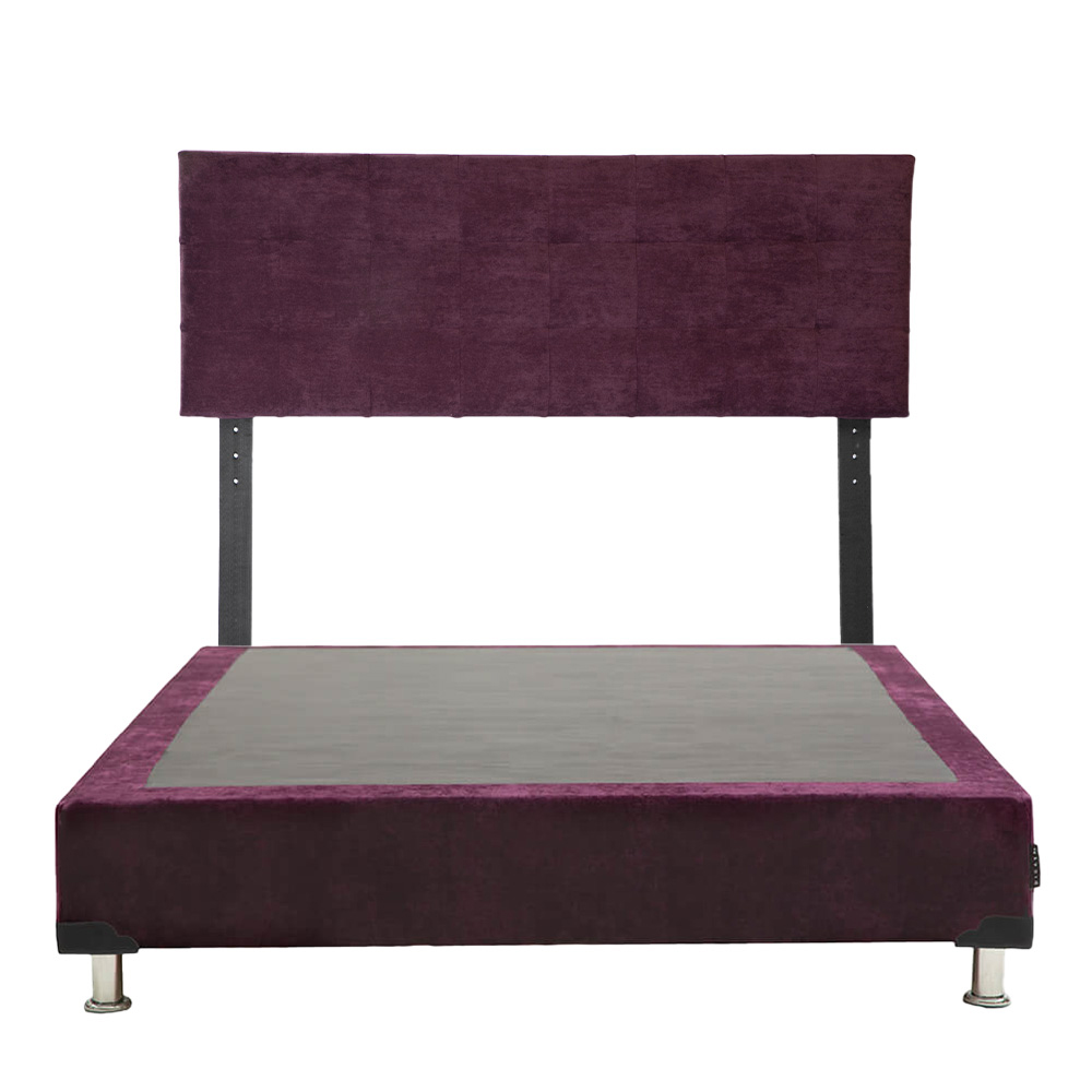 Cabecera Catania Morado Queen Size + Box