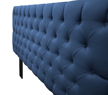 Foto 4 | Cabecera El Bazar Store Capitonada Soho King Size Azul Marino
