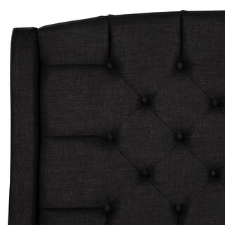 Foto 5 | Cabecera Dicasa Sitka Color Negro Queen Size + Base Cama Dicasa Color Negro Queen Size