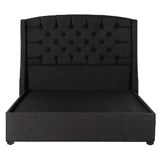 Foto 1 | Cabecera Dicasa Sitka Color Negro Individual + Base Cama Dicasa Color Negro Individual
