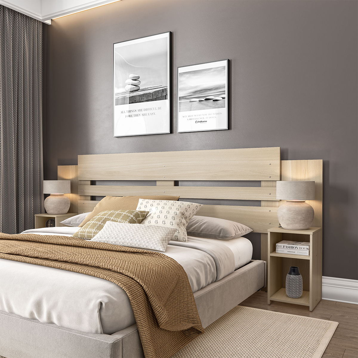 Cabecera King Mobi Verona Legno Salinas