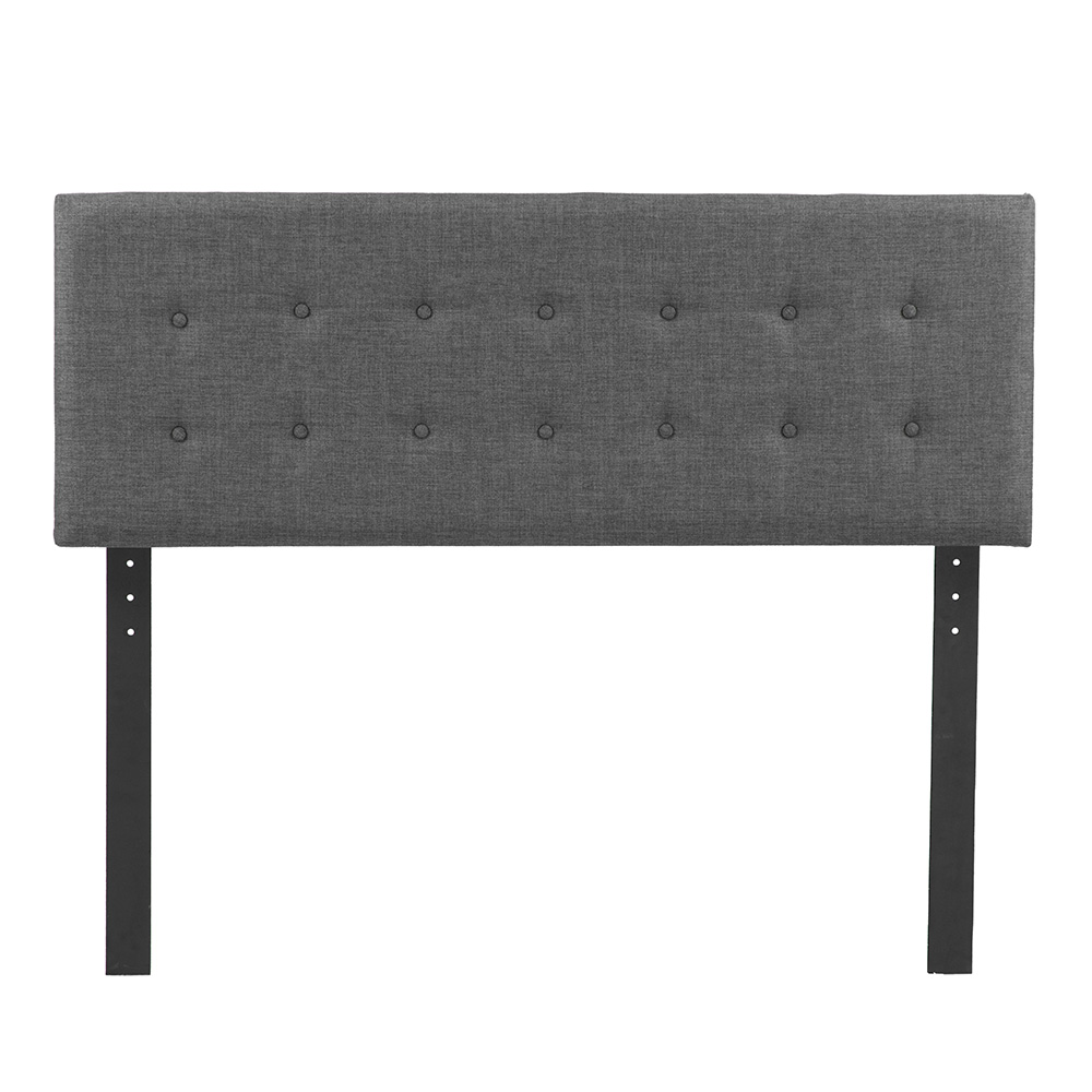 Cabecera Dicasa Bilbao Color Gris Oscuro Matrimonial