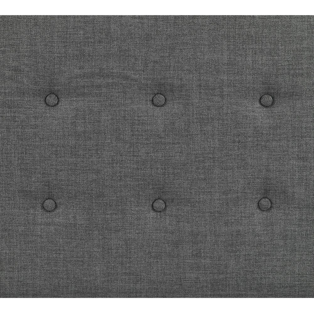 Foto 4 | Cabecera Dicasa Bilbao Color Gris Oscuro Matrimonial