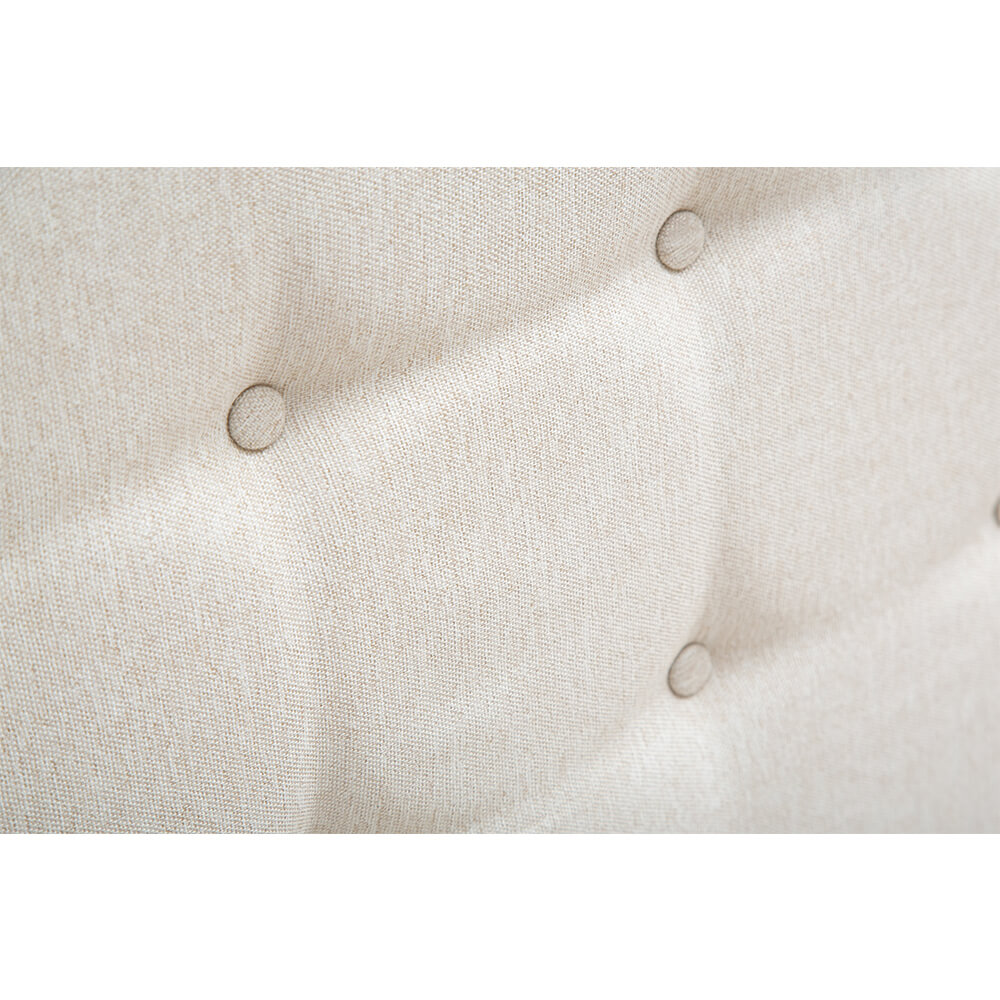 Foto 6 pulgar | Cabecera Dicasa Bilbao Color Crema Queen Size
