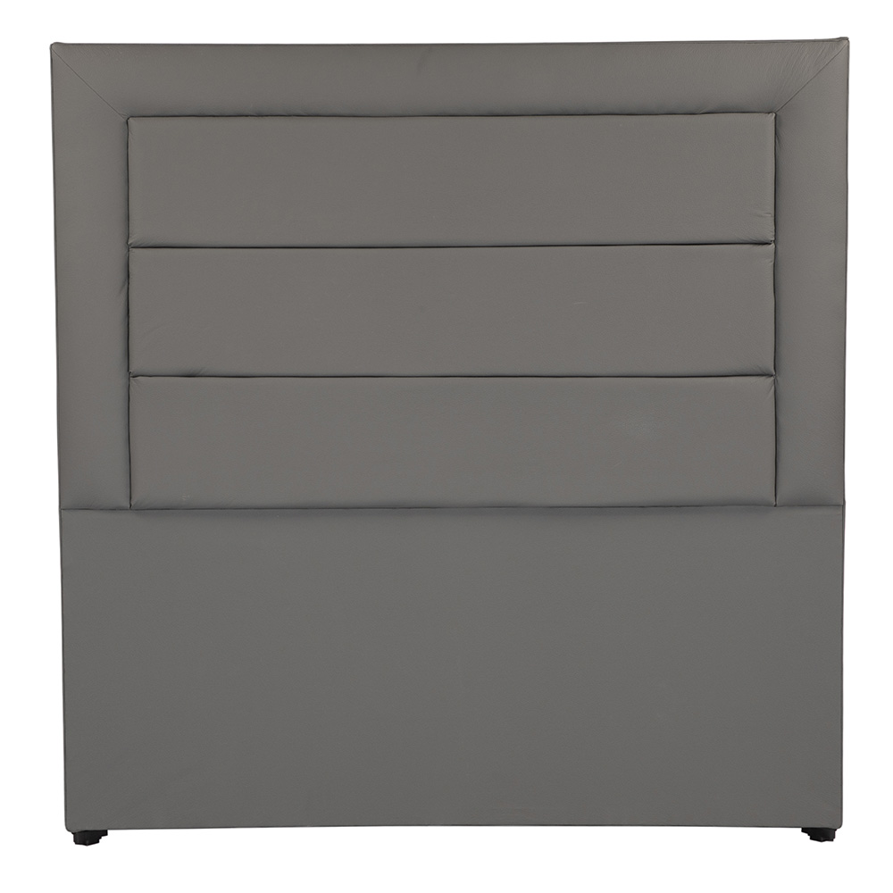 Cabecera Dicasa Bolt Color Gris Queen Size