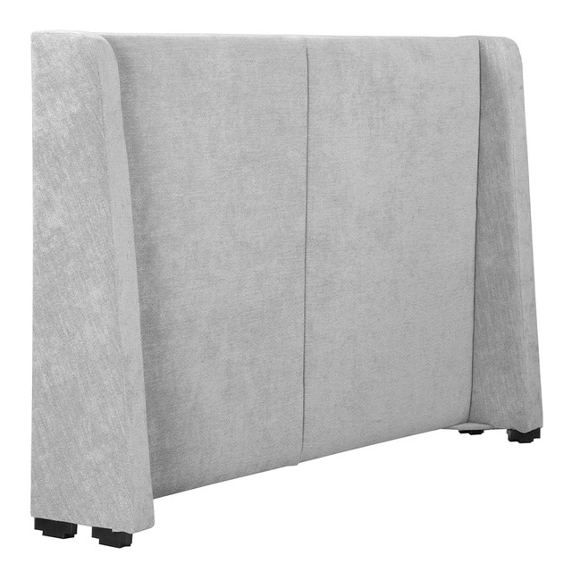 Foto 3 pulgar | Milan Queen Size Cabecera Bond Ash Plata