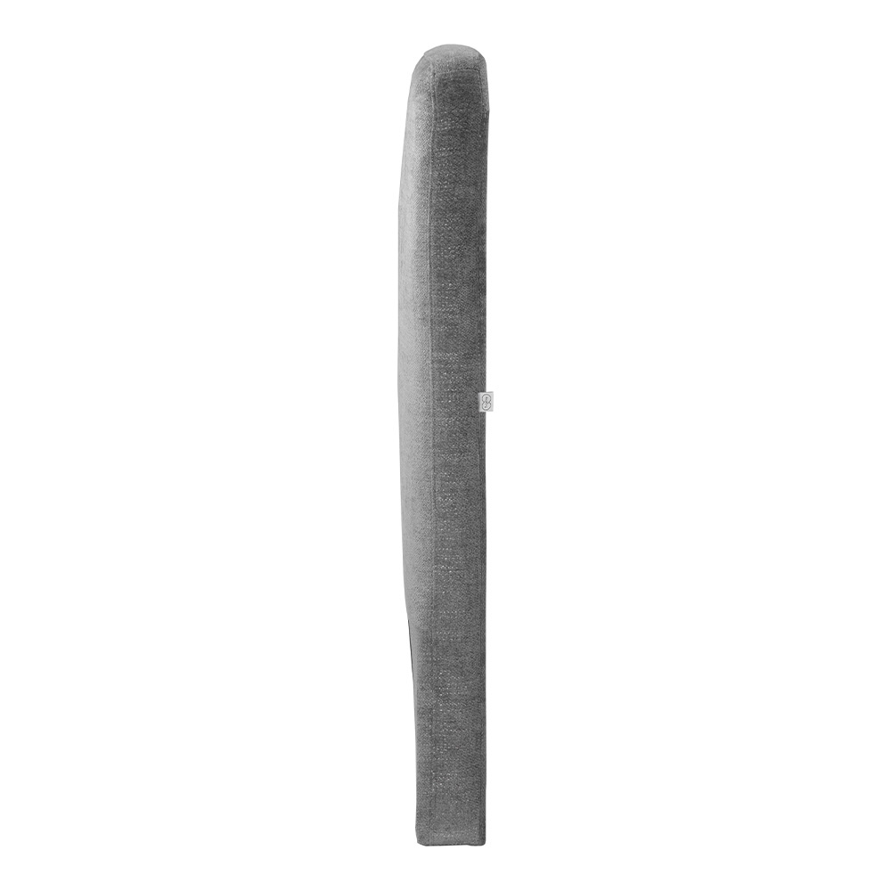 Foto 6 pulgar | Cabecera Trinity Aria Color Gris Oscuro Matrimonial