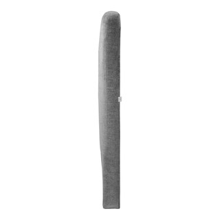 Foto 5 | Cabecera Trinity Aria Color Gris Oscuro Queen Size