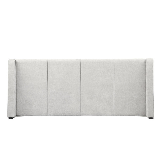 Milan King Size Cabecera Kelsi Dolphin Gris