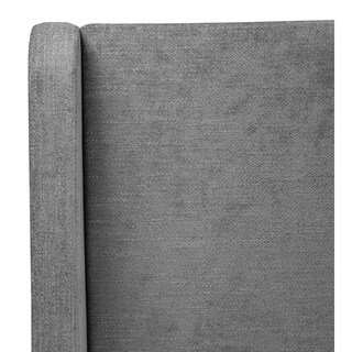Foto 3 | Milan Queen Size Cabecera Bond Storm Gris Oscuro