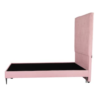 Foto 4 | Cabecera Oporto Color Rosa + Base Cama Slim Individual
