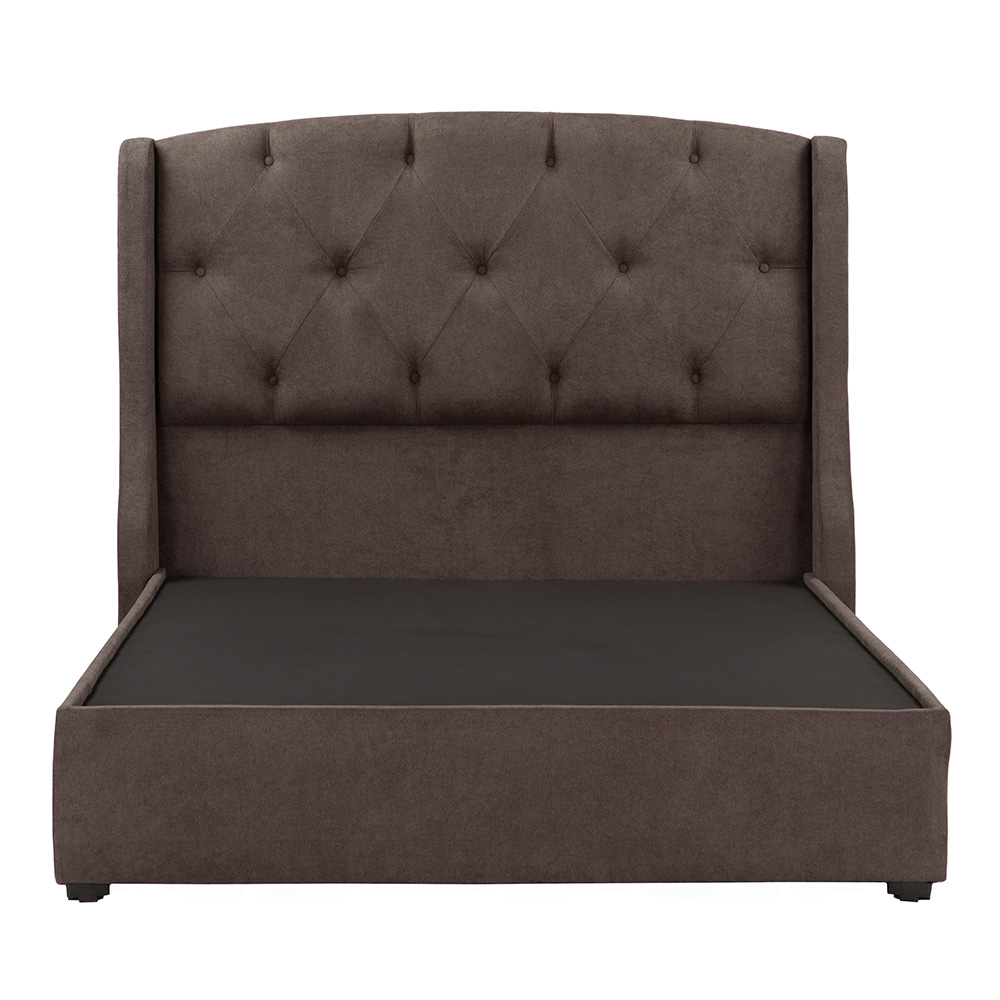 Foto 2 | Cabecera Dicasa Zefyr Color Chocolate Matrimonial + Base Cama