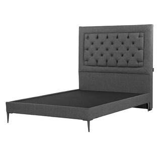 Foto 3 | Cabecera Dicasa Mary Color Gris Oscuro Individual + Base Cama Slim