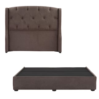 Foto 1 | Cabecera Dicasa Zefyr Color Chocolate King Size + Base Cama