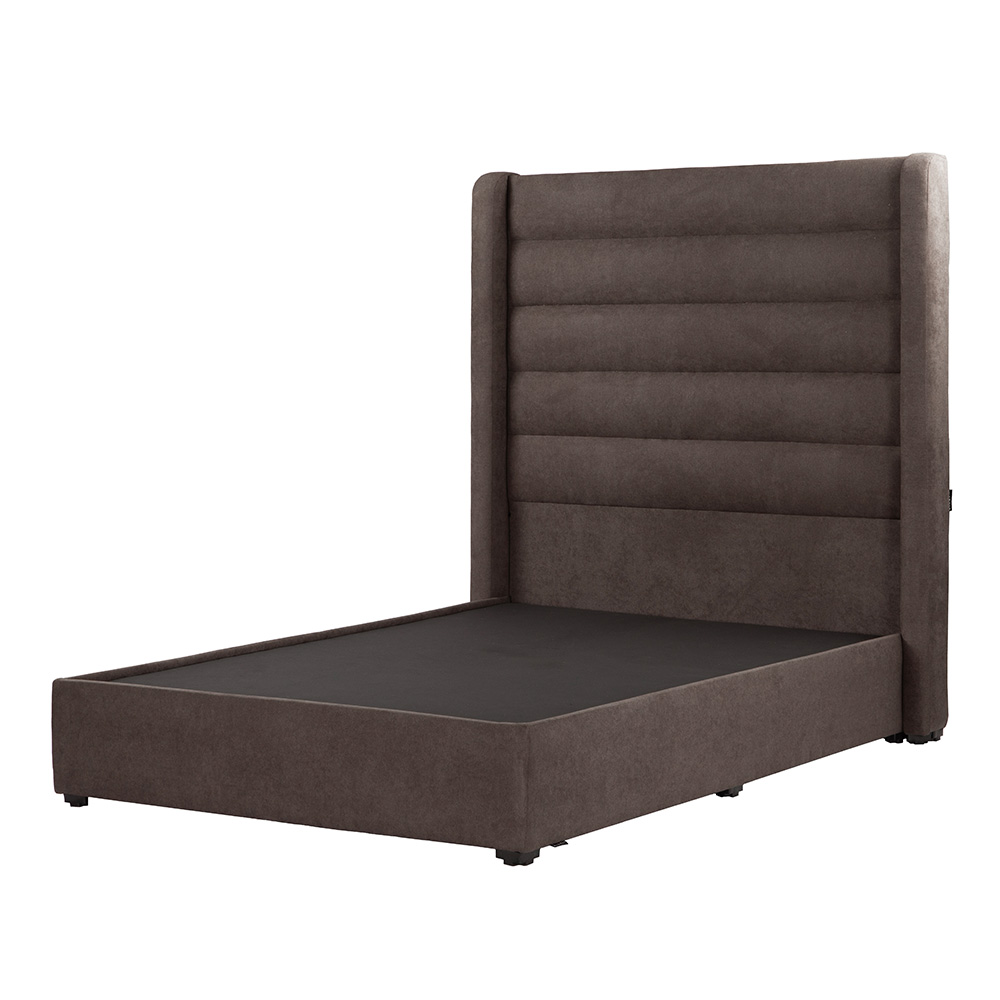 Foto 1 | Cabecera Dicasa Polar Color Chocolate Matrimonial + Base Cama