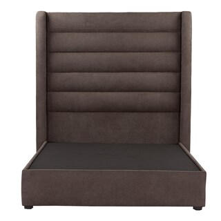 Foto 2 | Cabecera Dicasa Polar Color Chocolate Matrimonial + Base Cama