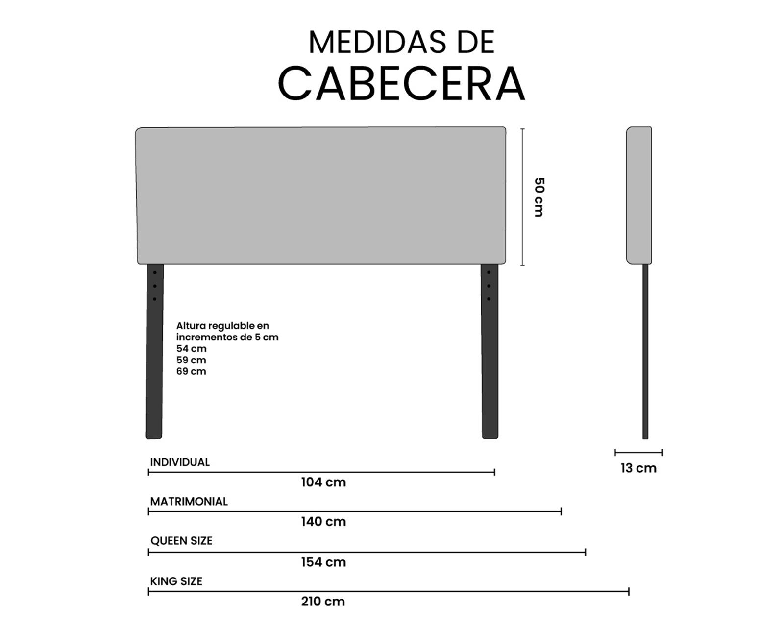 Foto 7 pulgar | Cabecera King Size Trinity Arlo