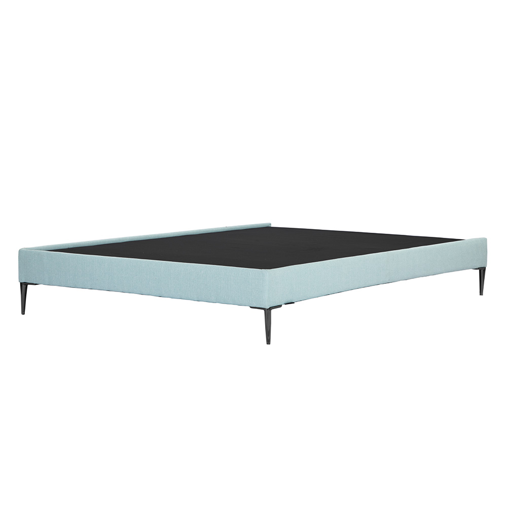 Foto 4 | Cabecera Dicasa Nube Color Turquesa Matrimonial + Base Cama Slim Dicasa Color Turquesa + Colchón Restonic Trini