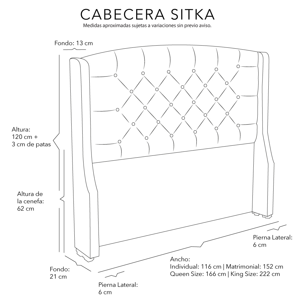 Foto 9 pulgar | Cabecera Dicasa Sitka Color Negro King Size + Colchón Spring Air Morgan King Size