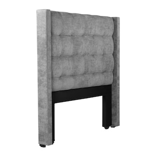 Foto 2 | Cabecera Dicasa Titan Color Gris Oscuro Queen Size