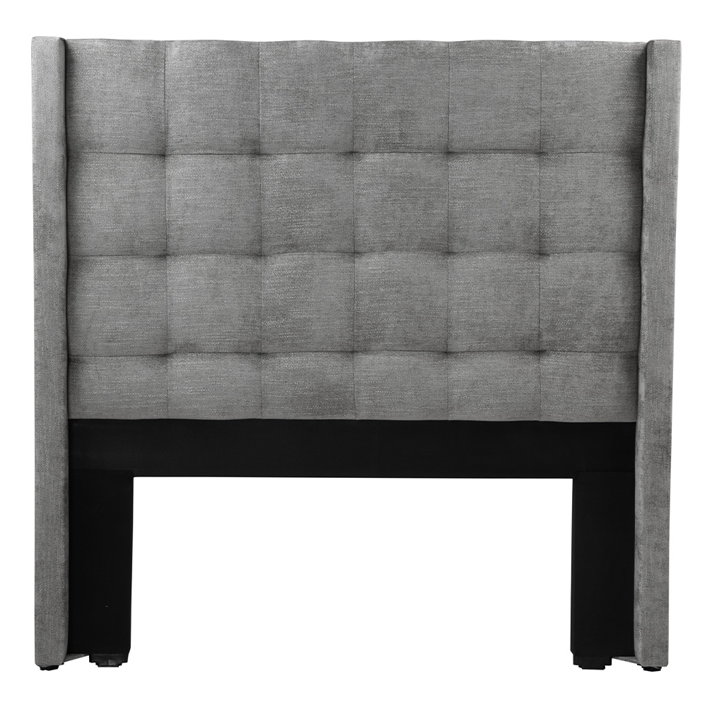 Cabecera Dicasa Titan Color Gris Oscuro  King Size