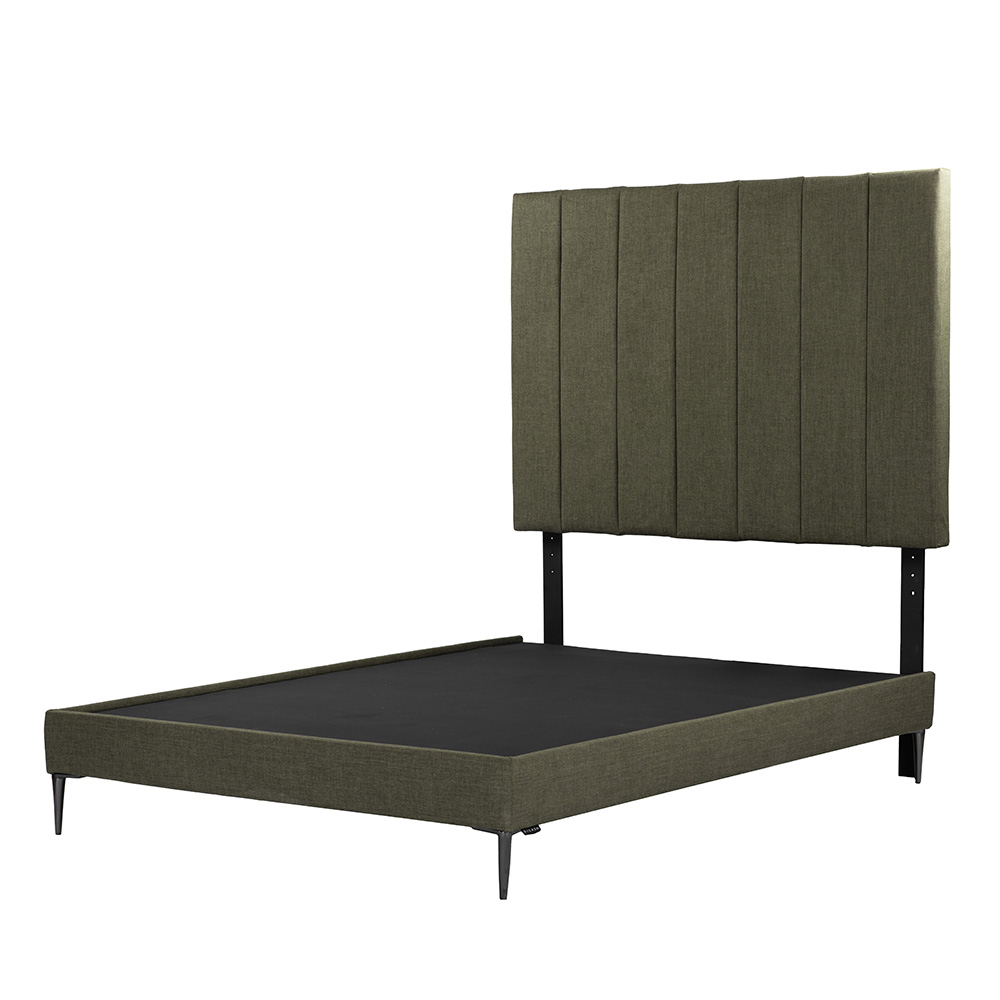 Foto 3 | Cabecera Dicasa Argos Color Verde Matrimonial + Base Cama Slim Dicasa Color Verde Matrimonial