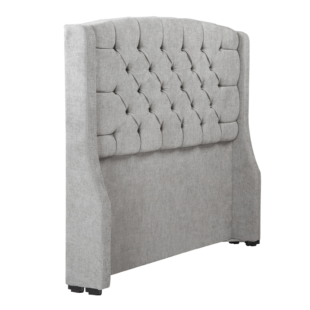 Foto 2 | Sitka Queen Size Cabecera Manhattan Nickel Gris