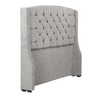 Foto 2 | Sitka King Size Cabecera Manhattan Nickel Gris