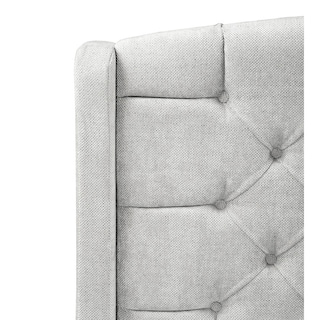 Foto 3 | Sitka King Size Cabecera Kelsi Dolphin Gris