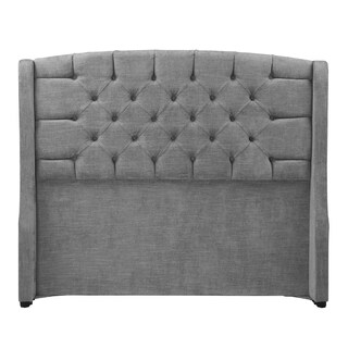 Foto 1 | Sitka King Size Cabecera Bond Storm Gris Oscuro