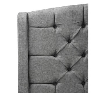 Foto 3 | Sitka King Size Cabecera Manhattan Shadow Gris Oscuro