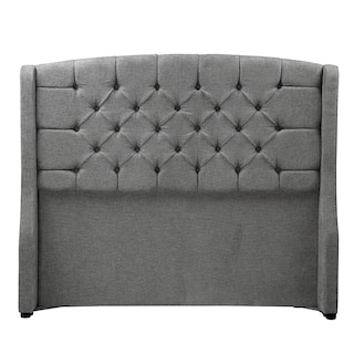 Foto 1 | Cabecera Dicasa Sitka Color Gris Shadow Queen Size