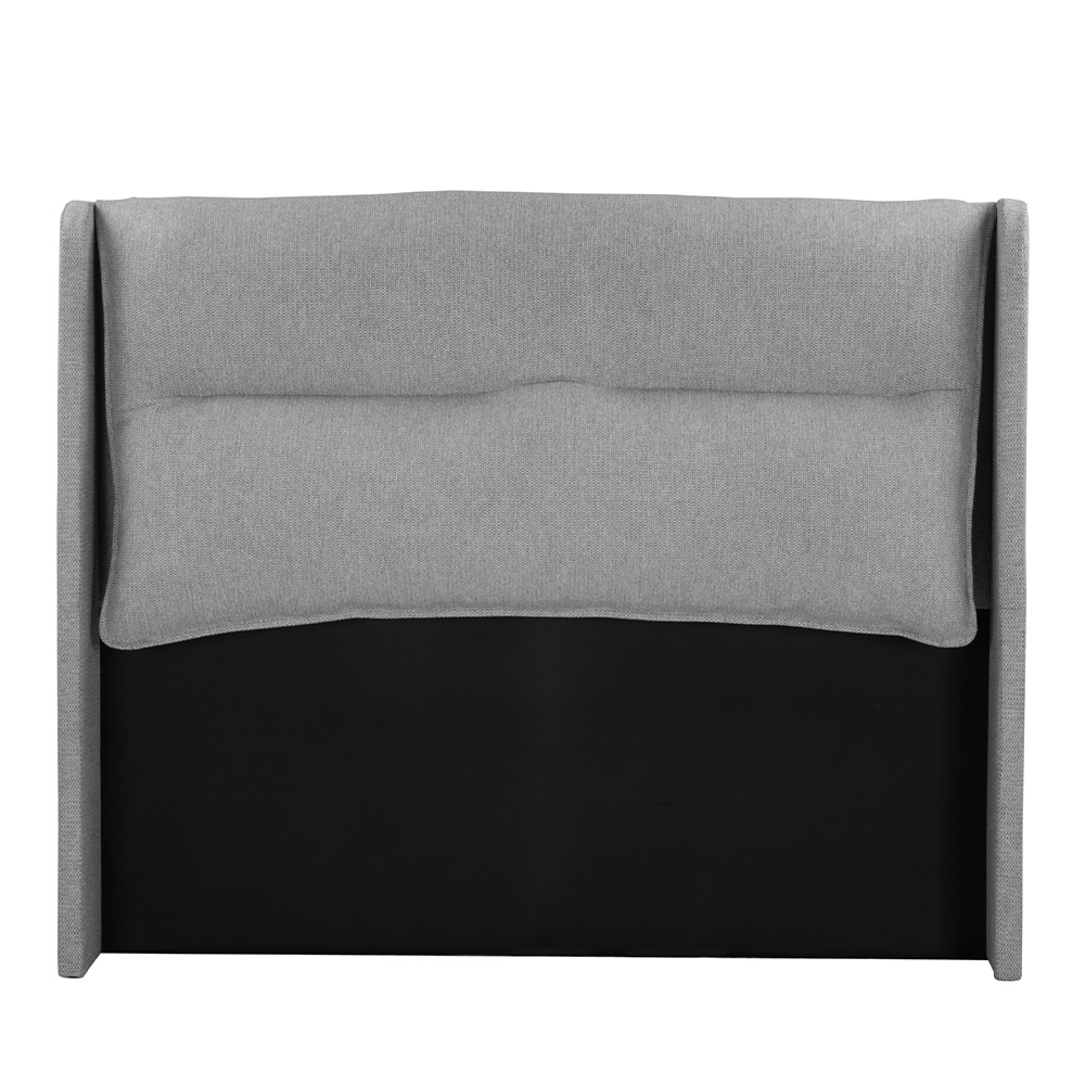 Cabecera Dicasa Becca Color Plata Queen Size