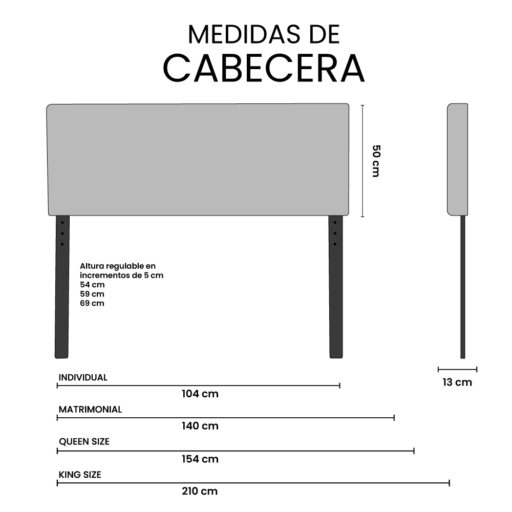 Foto 7 pulgar | Cabecera Trinity Arlo Color Crema Queen Size