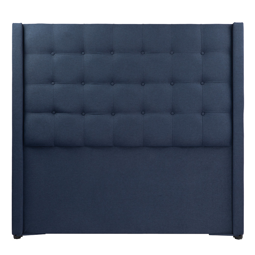 Cabecera Trinity Bruks Color Azul Queen Size