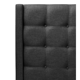 Foto 3 | Cabecera Trinity Bruks Color Negro Queen Size