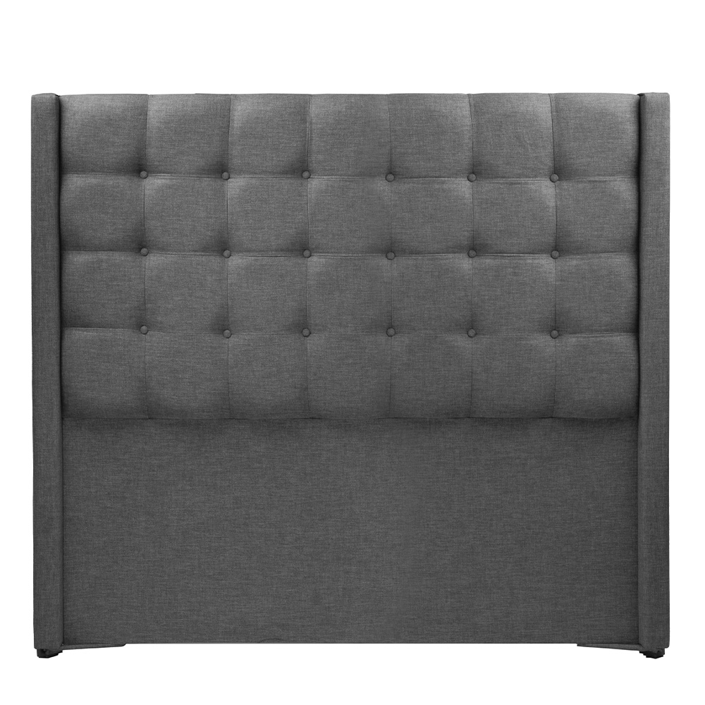Foto 1 | Cabecera Trinity Bruks Color Gris Oscuro Queen Size