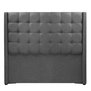 Foto 1 | Cabecera Trinity Bruks Color Gris Oscuro Queen Size