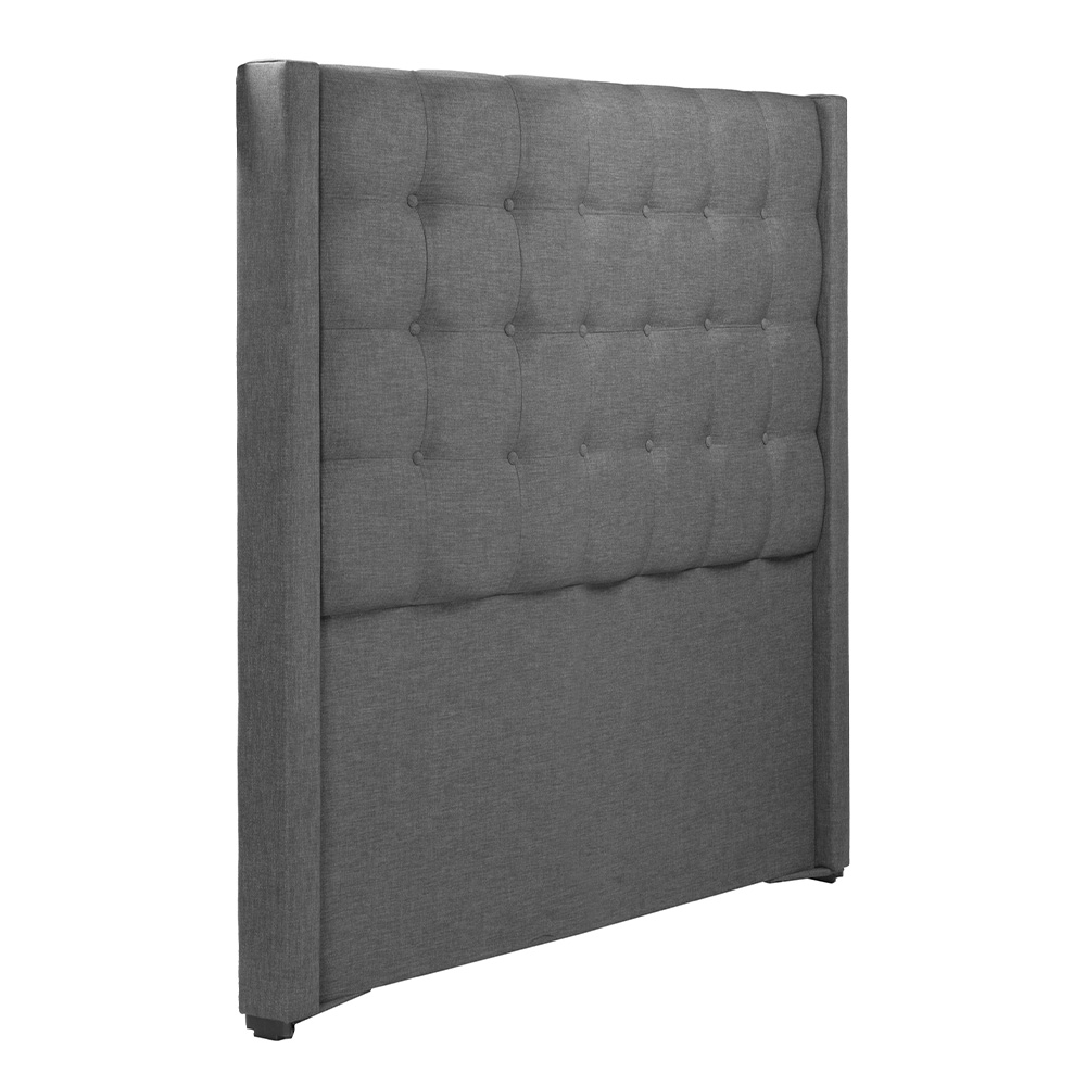 Foto 2 | Cabecera Trinity Bruks Color Gris Oscuro Queen Size