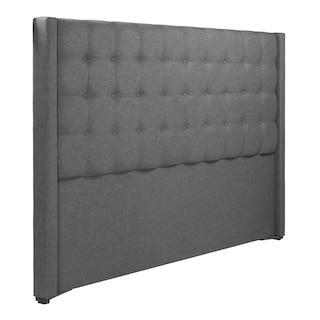Foto 2 | Cabecera Trinity Bruks Color Gris Oscuro King Size