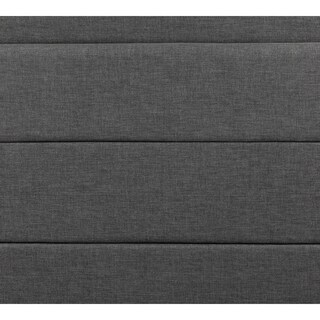 Foto 4 | Cabecera Trinity Wing Color Gris Oscuro Queen Size