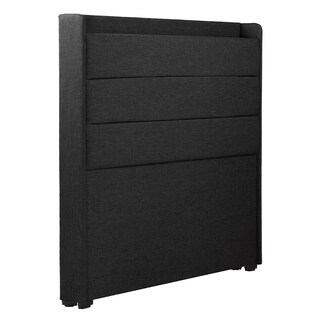 Foto 2 | Cabecera Trinity Wing Color Negro Matrimonial
