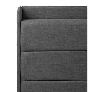 Foto 3 | Cabecera Trinity Wing Color Gris Oscuro King Size