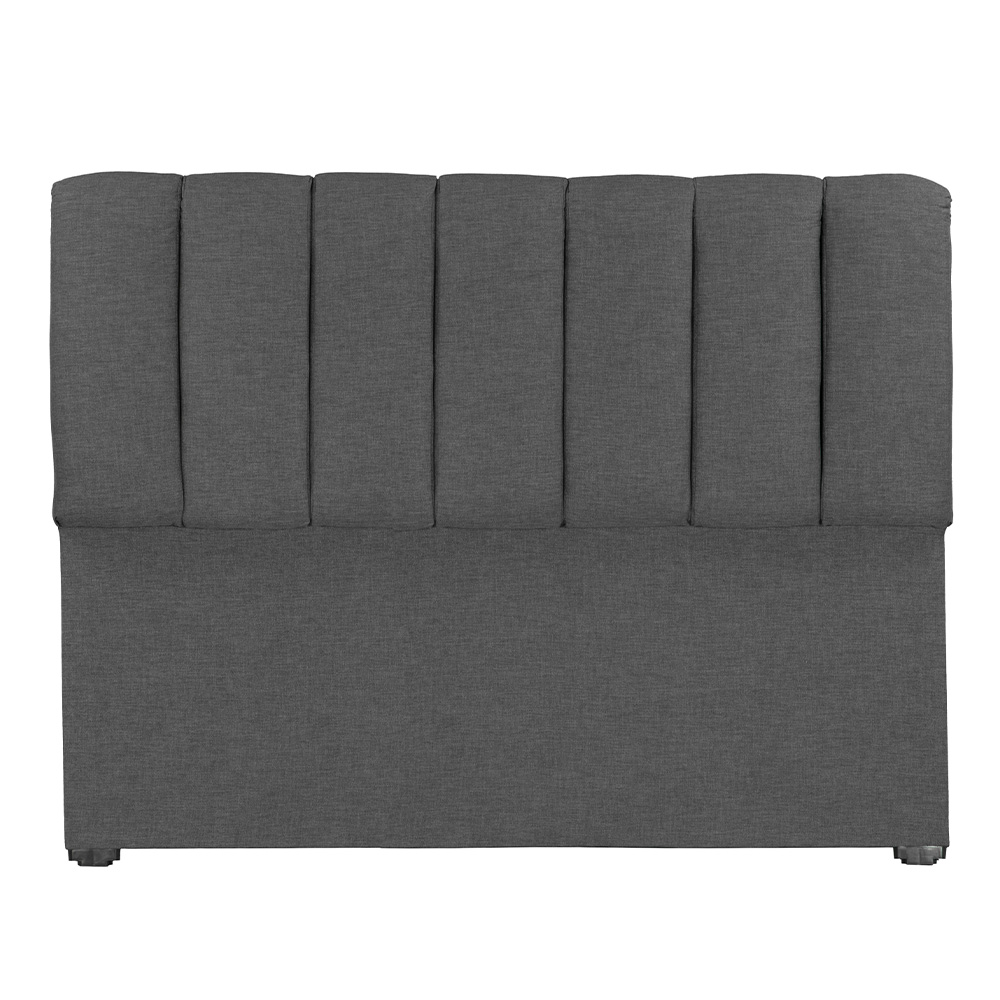 Foto 1 | Kami Queen Size Cabecera Belucci Steel Gris Oscuro