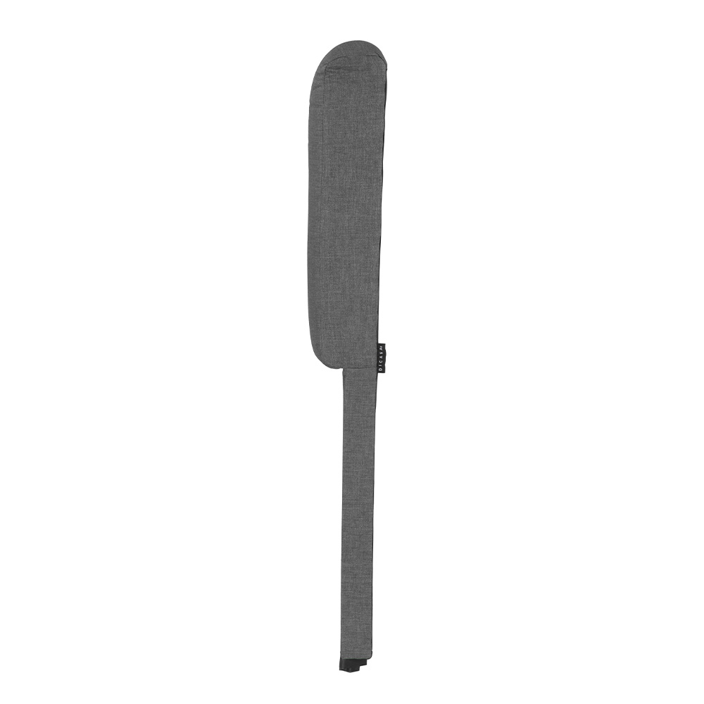 Foto 4 pulgar | Kami Queen Size Cabecera Belucci Steel Gris Oscuro