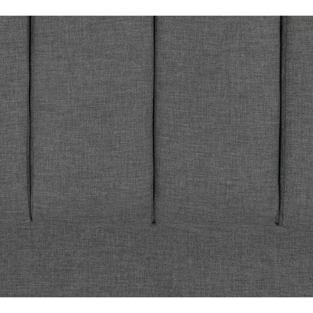 Foto 4 | Kami Queen Size Cabecera Belucci Steel Gris Oscuro