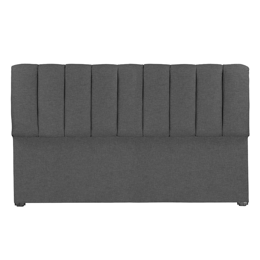Foto 1 | Kami King Size Cabecera Belucci Steel Gris Oscuro