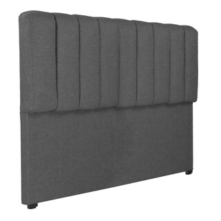 Foto 2 | Kami King Size Cabecera Belucci Steel Gris Oscuro