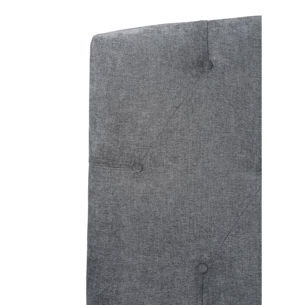 Foto 4 | Cabecera Dicasa Sigma Color Gris Oscuro Queen Size