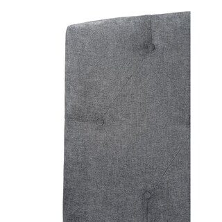 Foto 4 | Cabecera Dicasa Sigma Color Gris Oscuro King Size